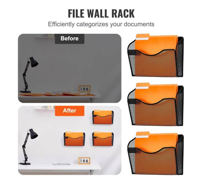 Sieninis tinklelio laikiklis dokumentams2