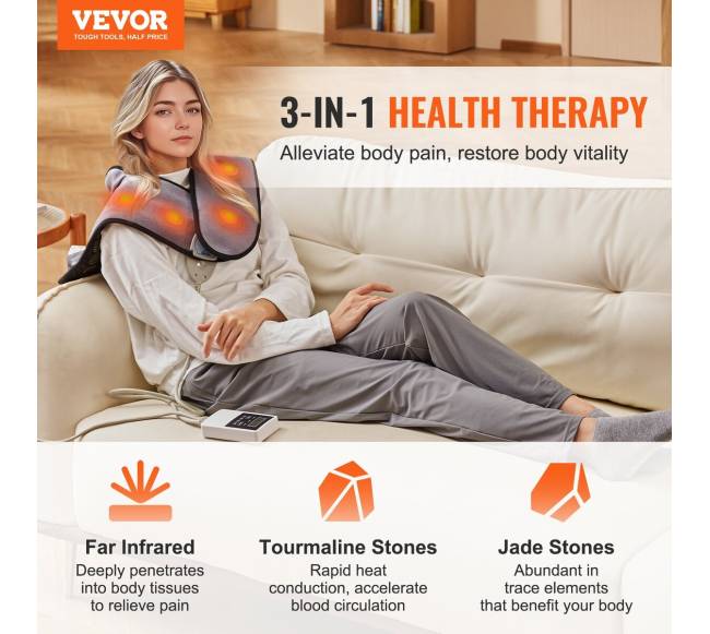 tolimųjų infraraudonųjų spindulių šildymo kilimėlis su nefritu ir turmalinu1