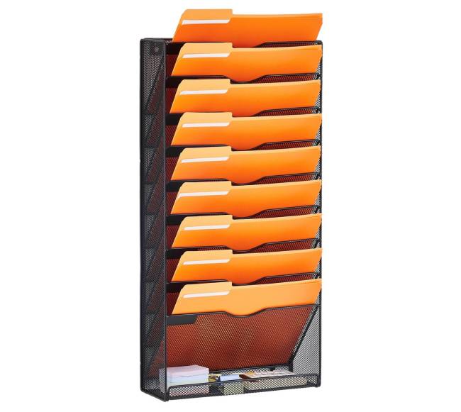 Tinklelis prie sienos 10 vietų dokumentams0