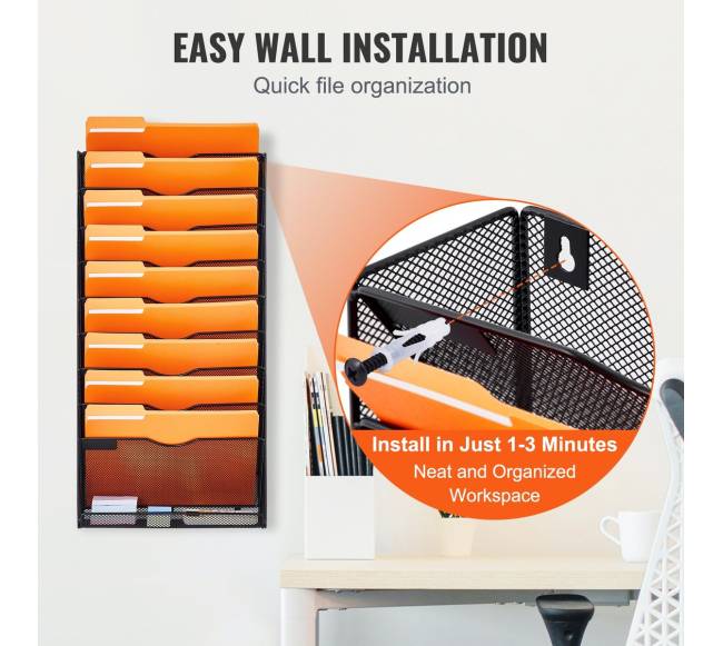 Tinklelis prie sienos 10 vietų dokumentams5