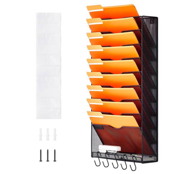 Tinklelis prie sienos 10 vietų dokumentams8