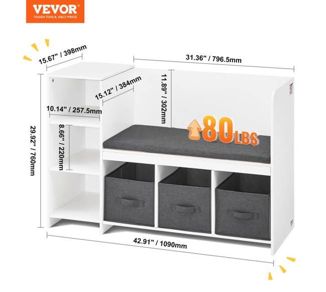 Vaikiška skaitymo kampo suolelis su lentynomis1