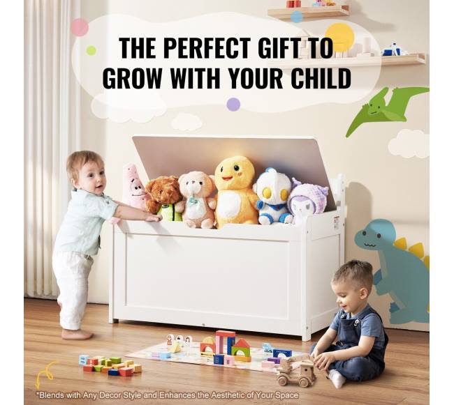 vaikiška žaislų laikymo suoliukas - žaislų dėžė5