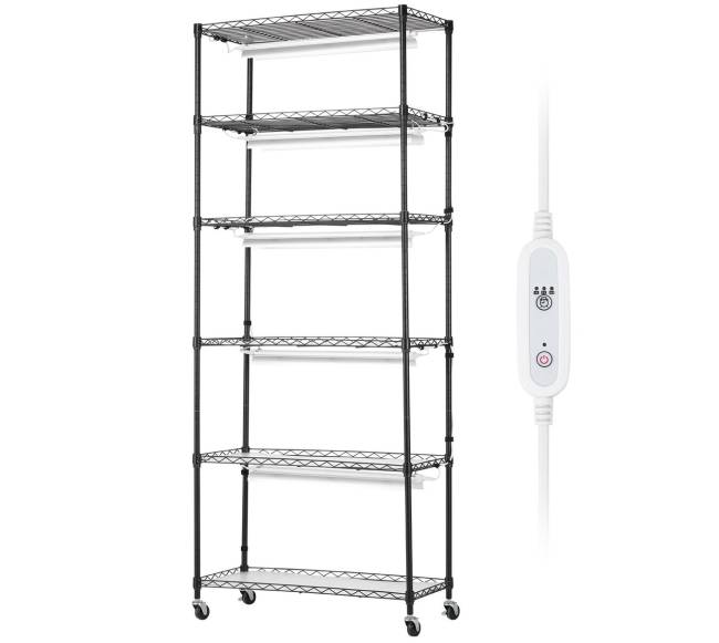 Augalų stovas su augimo lemputėmis8