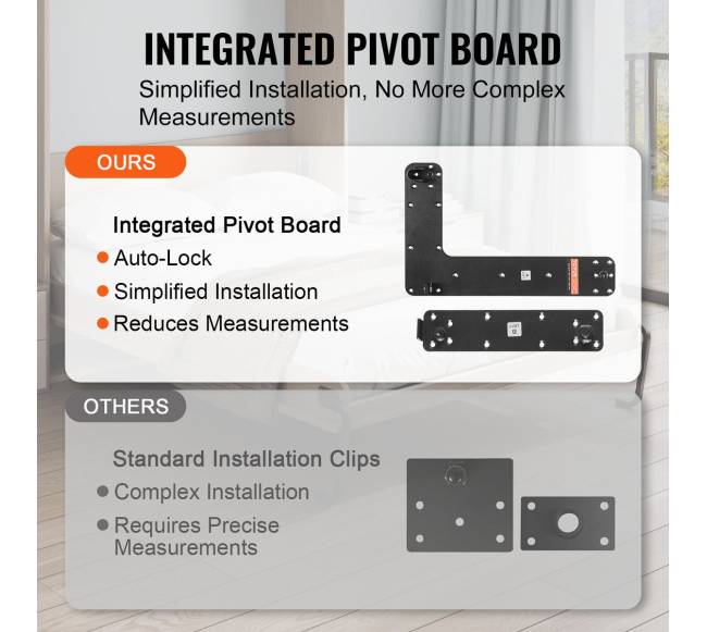 Karalienės dydžio "Murphy" lovos komplektas2