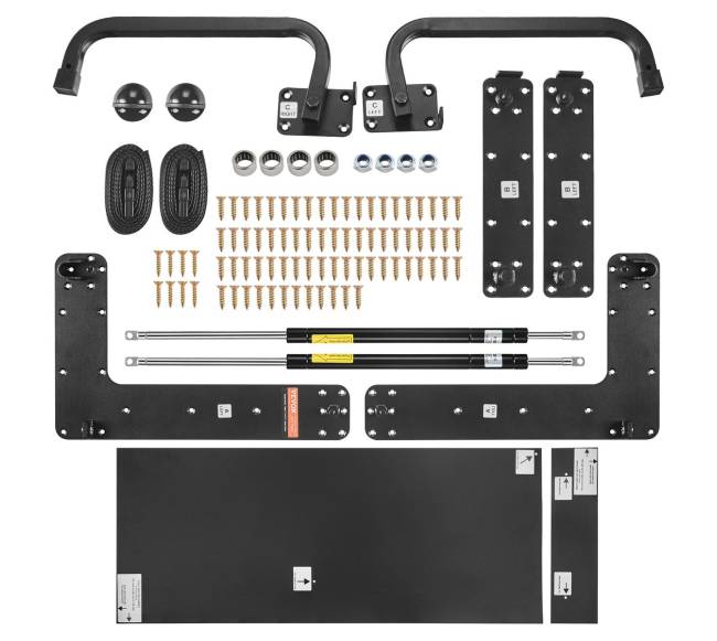 Karalienės dydžio "Murphy" lovos komplektas8