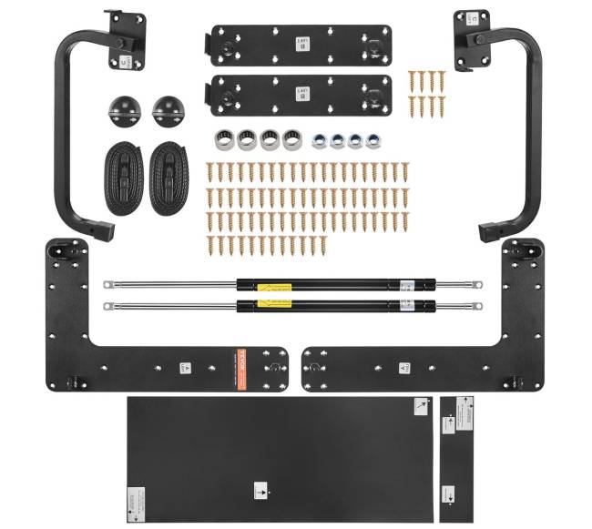 Karalienės dydžio "Murphy" lovos komplektas9
