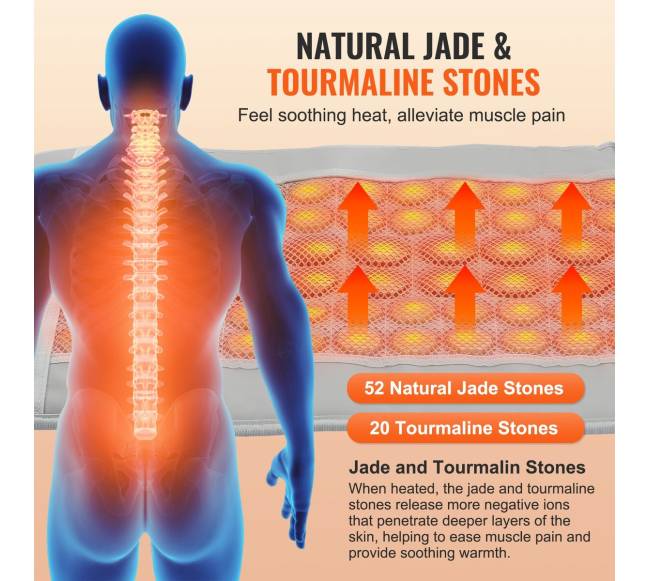 Tolimojo infraraudonųjų spindulių šildymo kilimėlis su 52 nefritu2