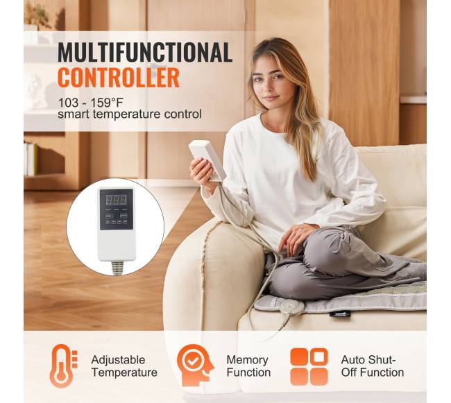 Tolimojo infraraudonųjų spindulių šildymo kilimėlis su 52 nefritu4