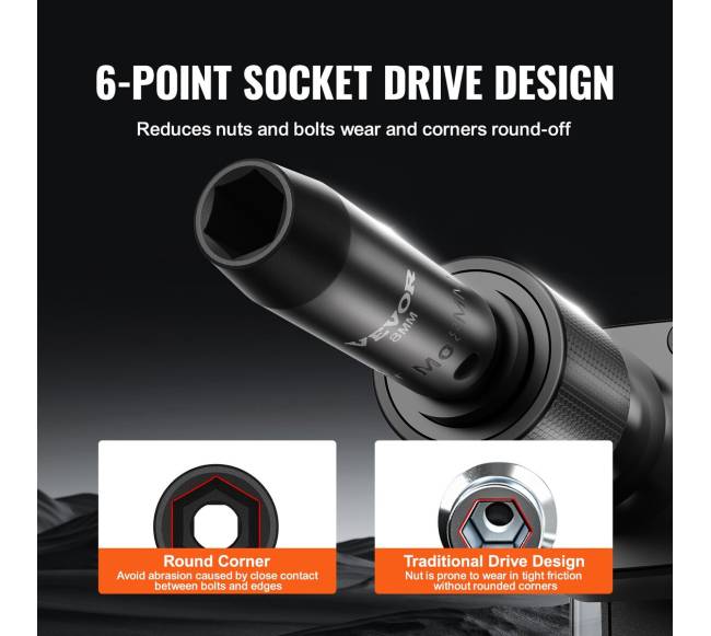 Įrankių komplektas: smūginiai antgaliai 18 vnt.3