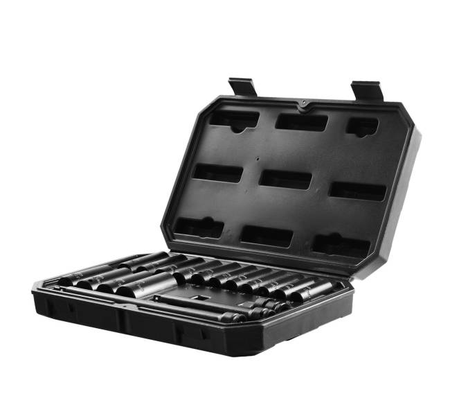 Įrankių komplektas: smūginiai antgaliai 18 vnt.9