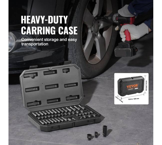 Smūginiai galvutės rinkinys 48 vnt. 6 taškai5