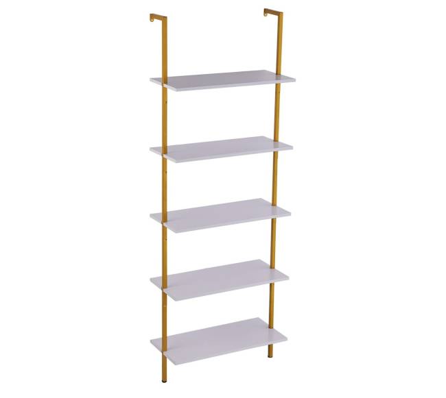 Pramoninė lentyna vamzdžių, 5 d., 60 cm, sieninė0