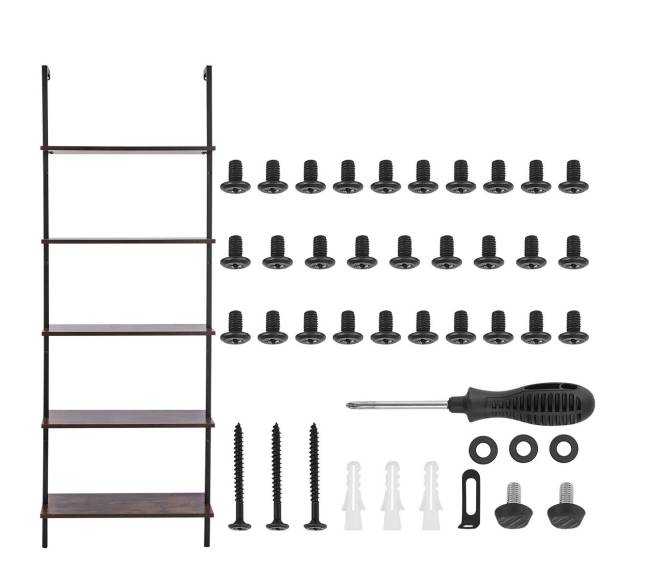 Pramoninė lentyna su 5 pakopomis 61cm montuojama ant sienos8