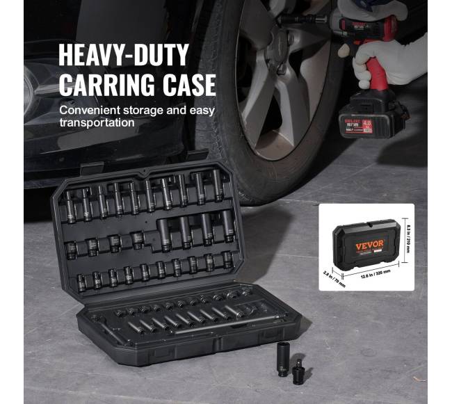 55 dalių smūginių galvučių rinkinys5