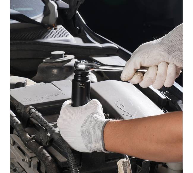 Smūginiai veržliarakčiai 130 vnt. 38" ir 12"7