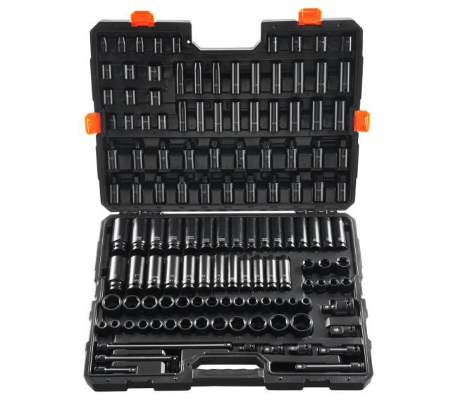 Smūginiai veržliarakčiai 130 vnt. 38" ir 12"10