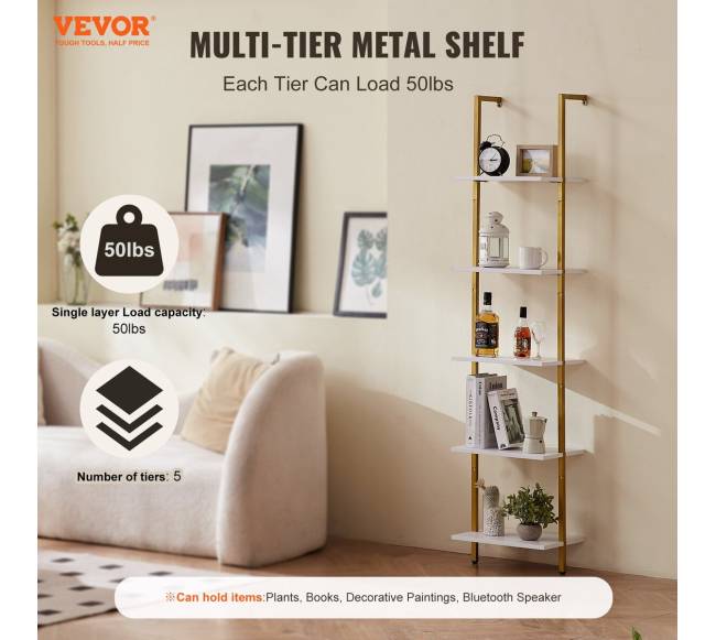 Pramoninė lentyna penkių aukštų 40x30cm1