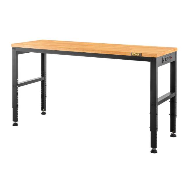 Reguliuojamo aukščio darbastalis su elektros lizdu9