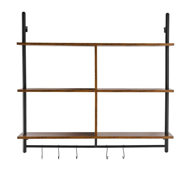 Trijų lygių sieninė industrinė lentyna9