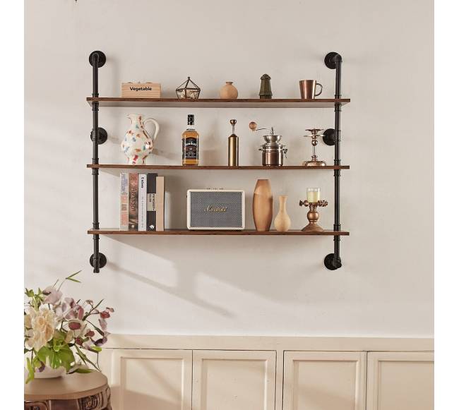 Pramoninė trijų lygių sieninė lentyna7