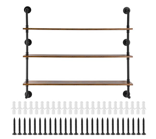 Pramoninė trijų lygių sieninė lentyna8