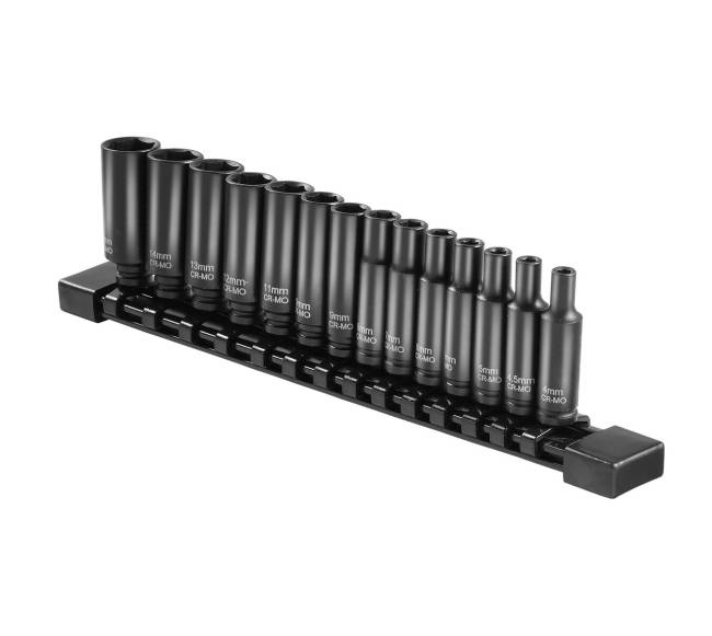 Smūginiai galvutės rinkinys 14 vnt. 14" 4-15 mm8