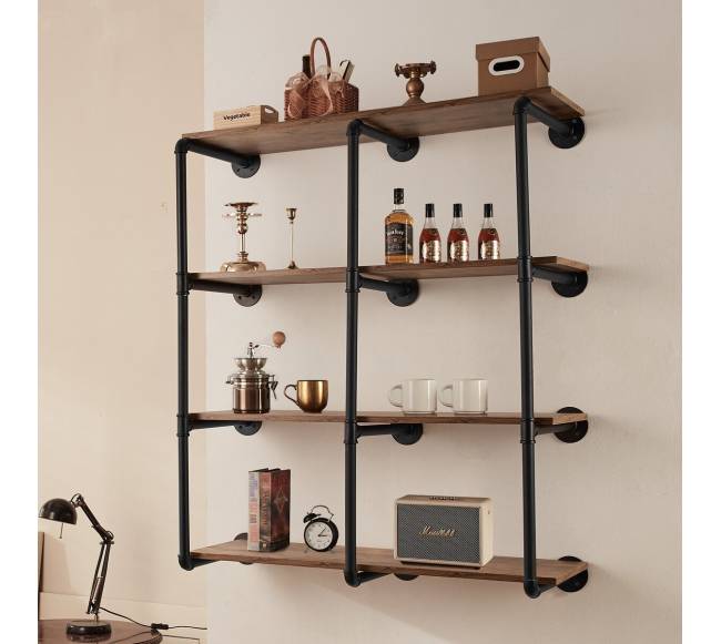 Pramoninės vamzdžių lentynos 4 pakopos 3vnt7