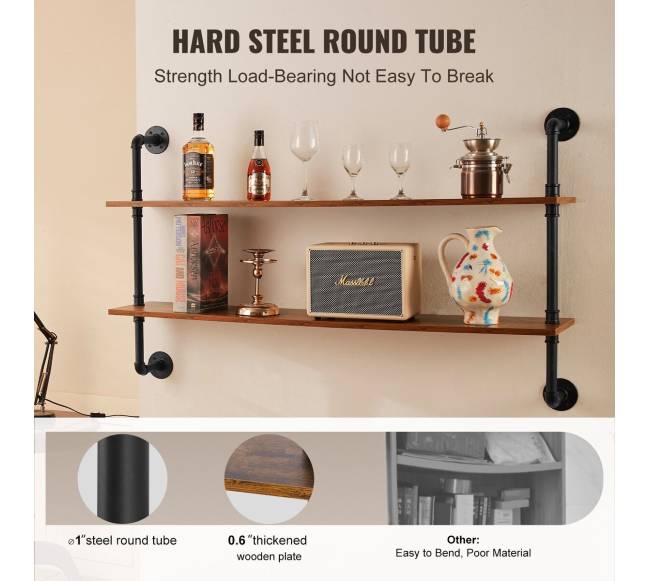 Pramoninė dviejų lygių lentyna virtuvei ir miegamajam2