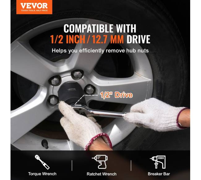 Ašinio veržliarakčio rinkinys, 6 dalys, 12 colio1