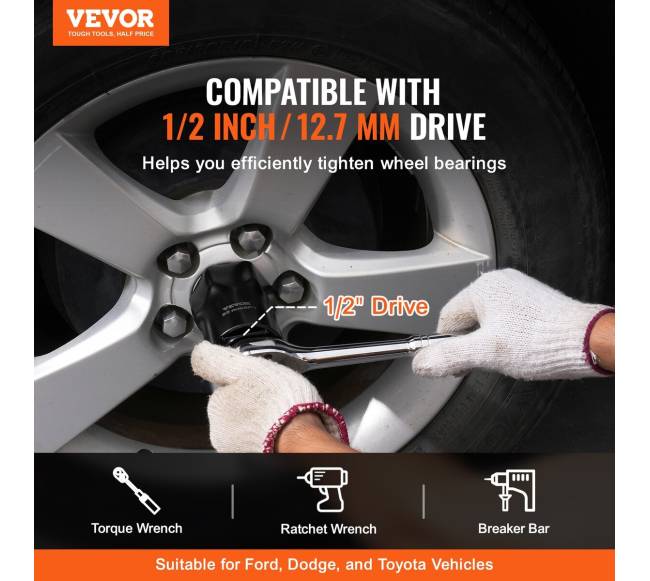 Ratų guolių veržlių raktų rinkinys 12"1