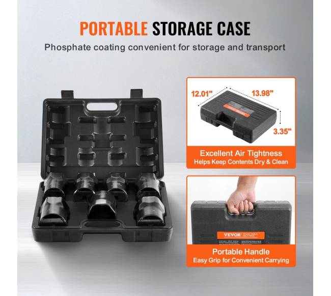 Ratų guolių veržlių raktų rinkinys 12"5