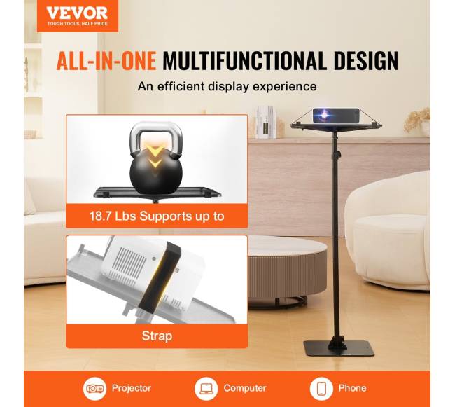 Reguliuojamo aukščio projektoriaus stovas1