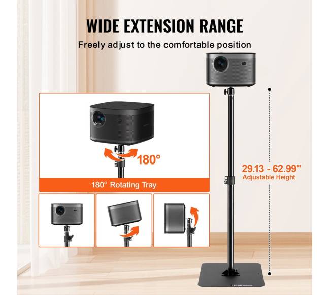 Reguliuojamo aukščio projektoriaus stovas2