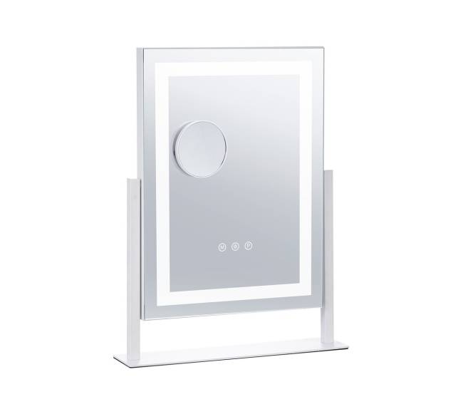 Apšviestas makiažo veidrodis su didinimu9