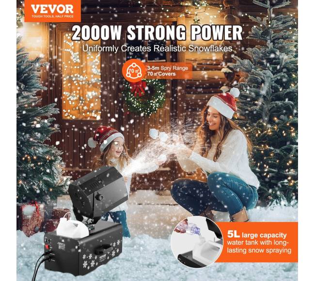 Sniego mašina su nuotolinio valdymo 2000W1