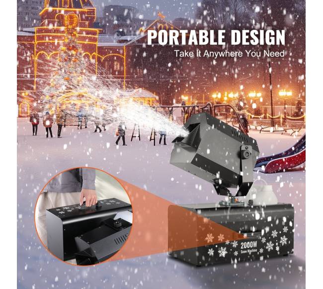Sniego mašina su nuotolinio valdymo 2000W5
