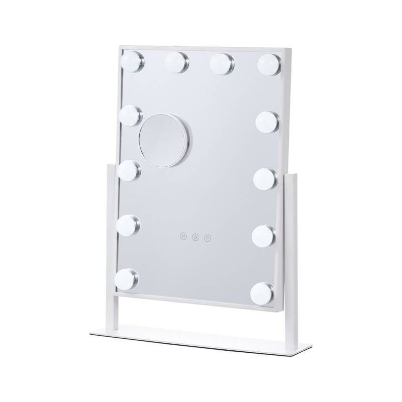 holivudo grožio veidrodis su šviesomis0