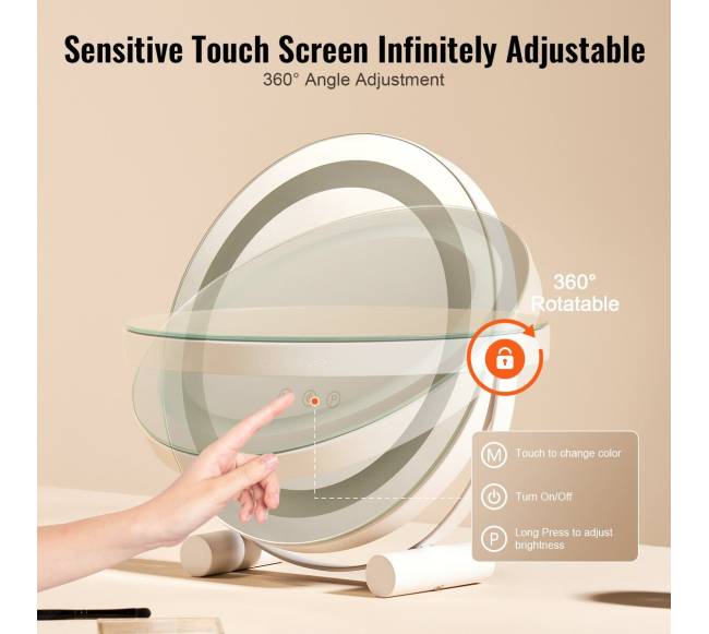 12" veidrodis su LED apšvietimu ir jutikliu3