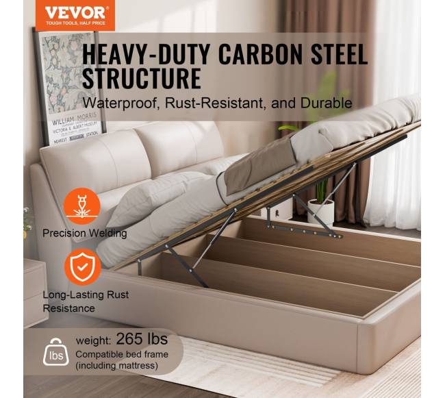 Sieninė lova 150x200 cm 120 kg apkrova1