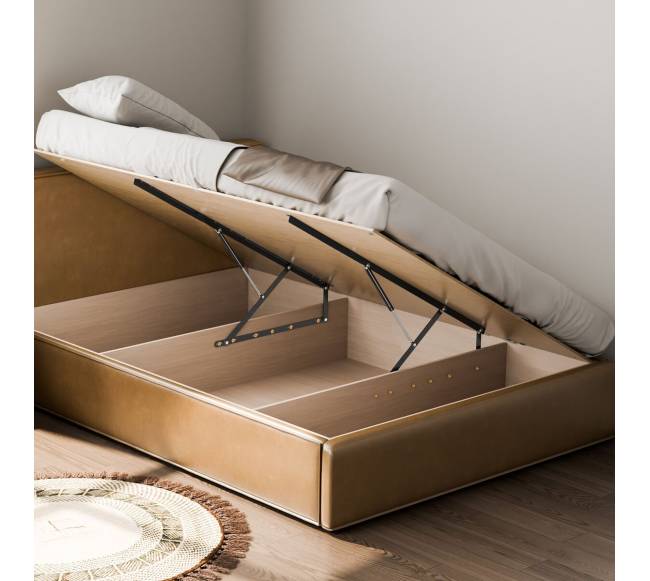 Sieninė lova 150x200 cm 120 kg apkrova7