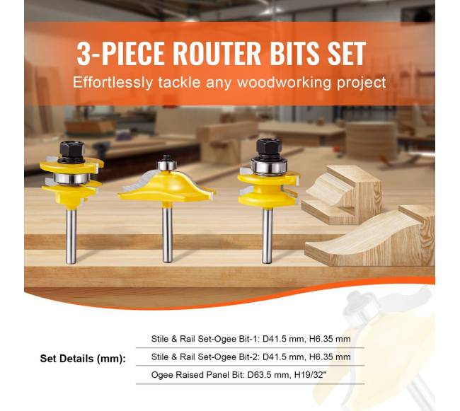 Frezavimo antgalių rinkinys su dėklu3