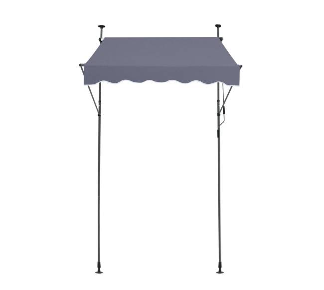 Ištraukiama 150x120 cm terasos markizė su rankena9