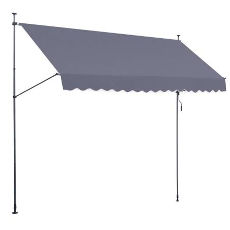 400x120 cm markizė su rankena0