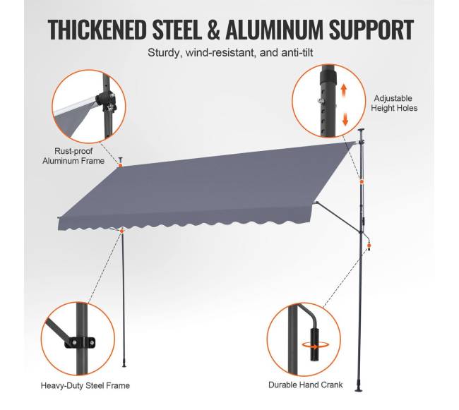 400x120 cm markizė su rankena3