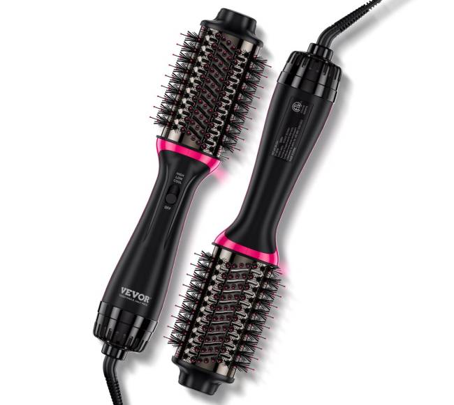 Plaukų džiovintuvo šepetys su jonine technologija0