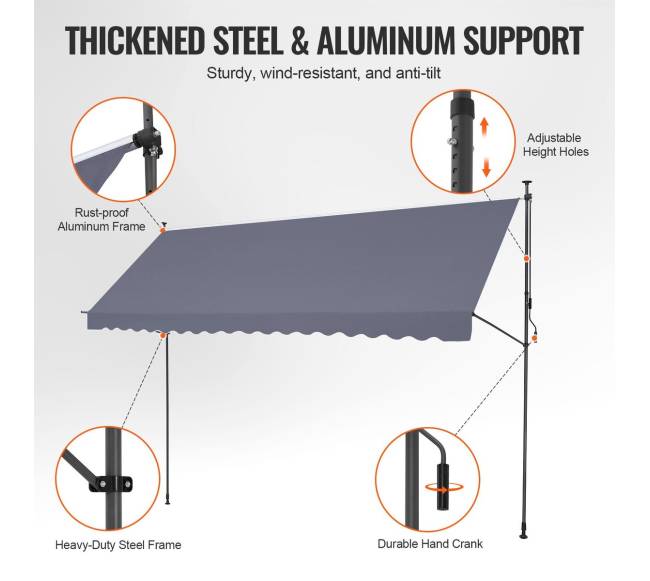 178x47" lauko markizė su rankena3