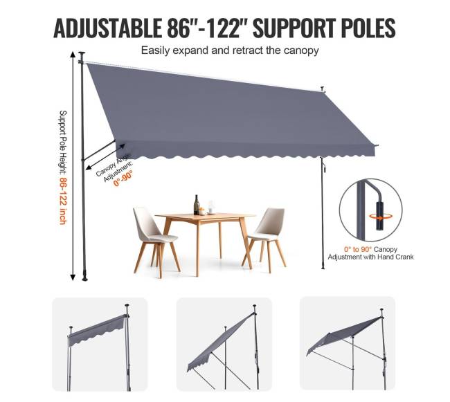 178x47" lauko markizė su rankena4