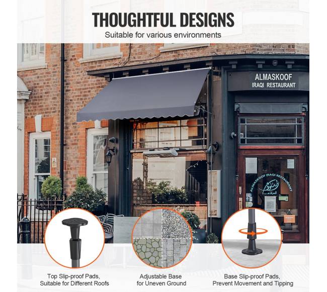 Ištraukiama sodo pavėsinė su rankena5