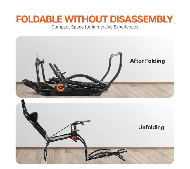 Sulankstomas vairasvirtuvės stovas Logitech G29 serijai5